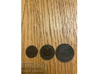 Лот 2,5 и 10 стотинки 1881г