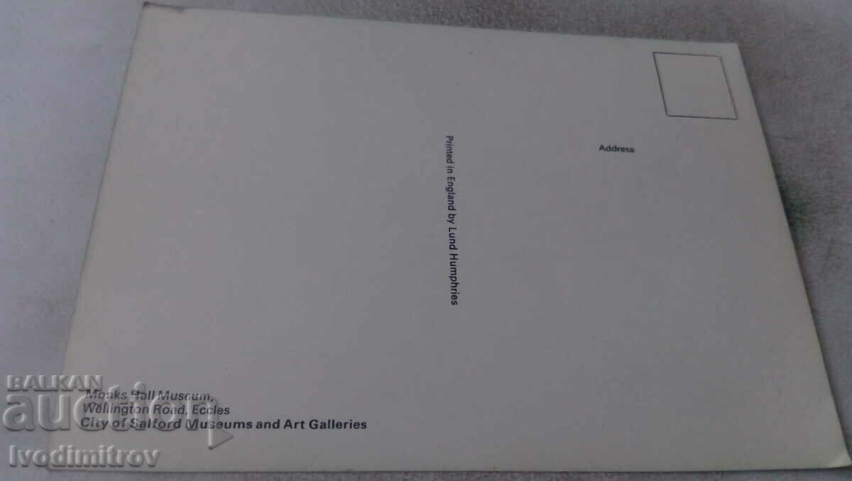 P K Monks Hall Museum Wellington Road, Eccles with price 0.65 BGN | € 0.33 P K Monks Hall Museum Wellington Road, Eccles with price 0.65 BGN | € 0.33