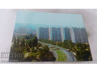 Carte poștală Varna Complex rezidențial Chaika 1985