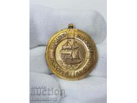 Rare Royal Medal People's Maritime Agreement 1920