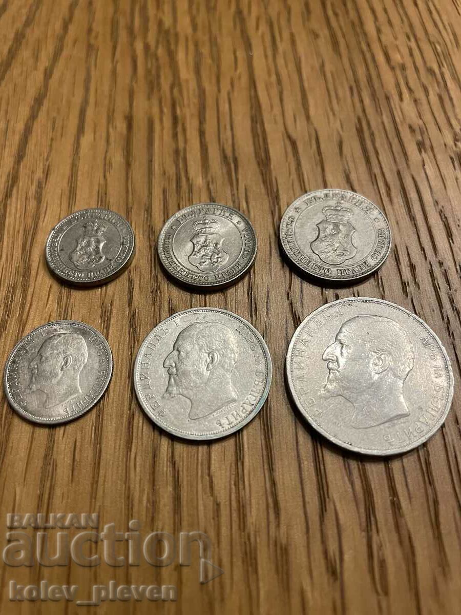 Livrarea 5, 10, 20, 50 de cenți, 1 și 2 BGN 1912