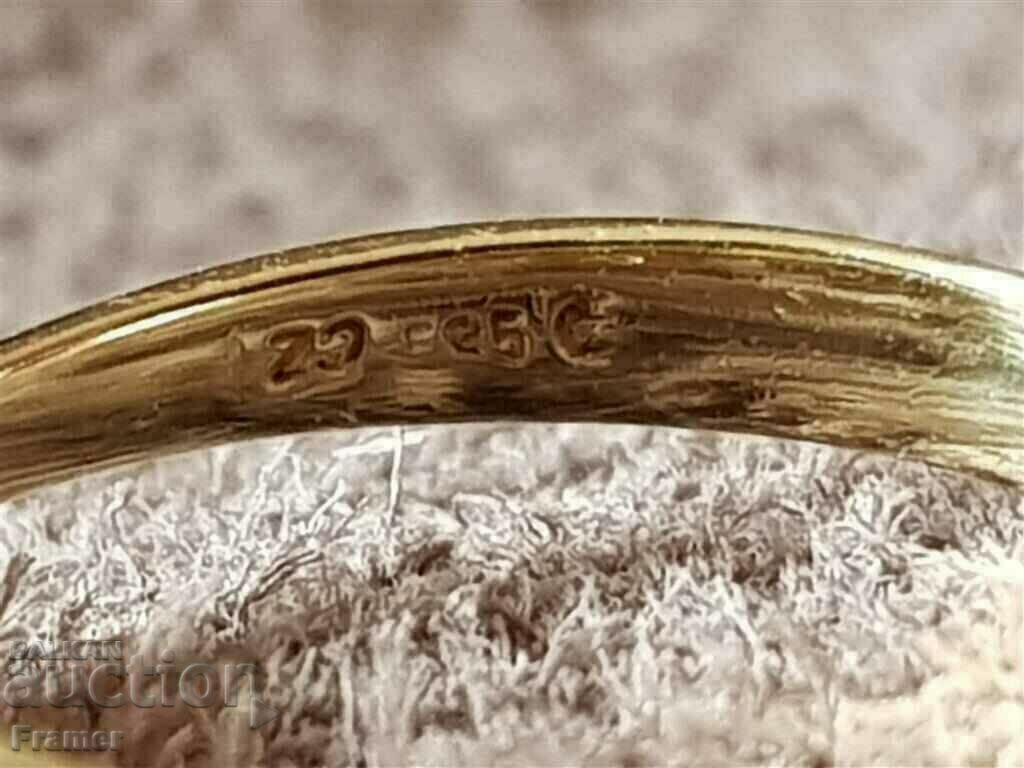 Stylish ring GOLD 14 carat diamonds DIAMONDS gold - 7 Stylish ring GOLD 14 carat diamonds DIAMONDS gold - 7