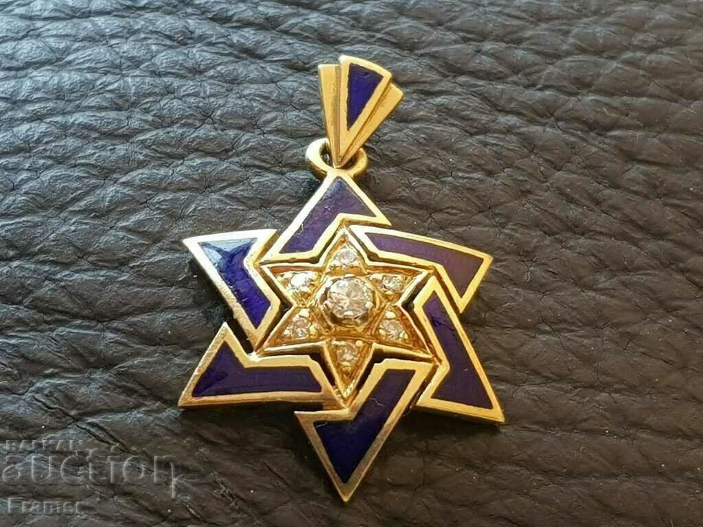 14K GOLD with DIAMONDS and enamel locket pendant gold with price 1000.00 BGN | € 511.29 14K GOLD with DIAMONDS and enamel locket pendant gold with price 1000.00 BGN | € 511.29