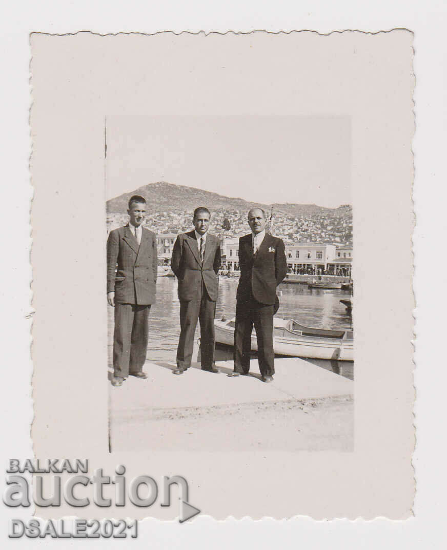SSR Bulgaria ocupatie Grecia KAVALA fotografie 6,2x8cm. (47777)