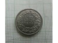 1/2 franc 1978 Elveția