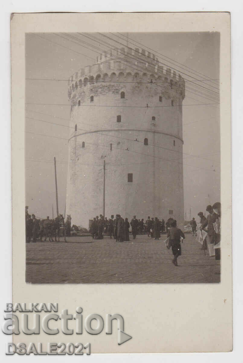 Bulgaria ocupație 1912 Grecia port SALONIC foto