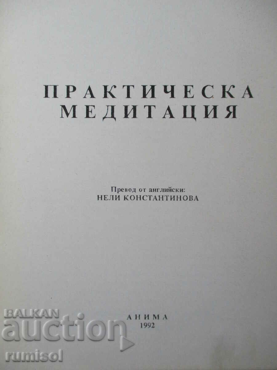 Practical Meditation with price 3.89 BGN | € 1.99