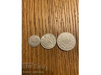 50 de cenți, 1 și 2 BGN 1910