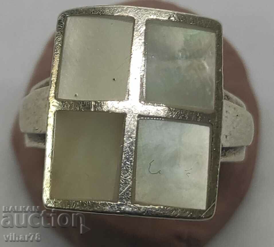 SILVER RING with price 51.99 BGN | € 26.58