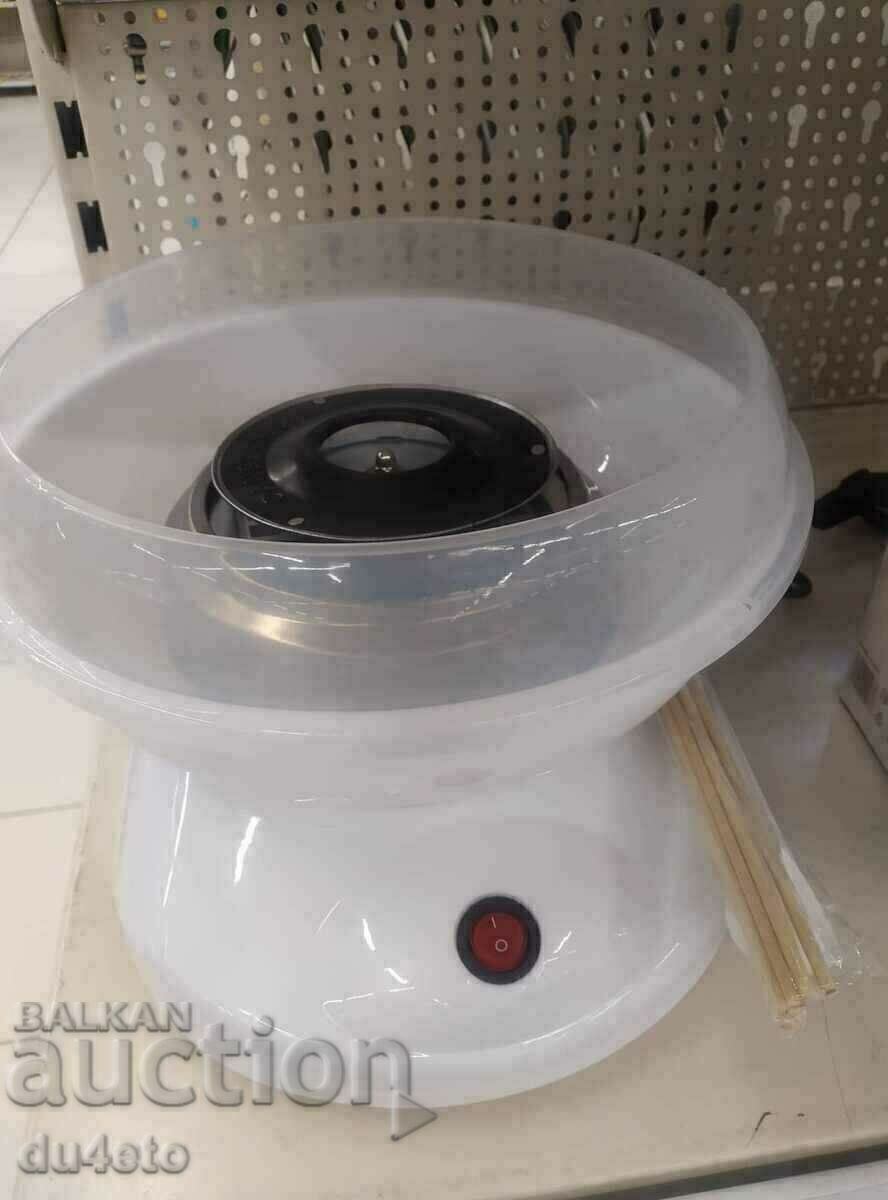 Machine device for cotton candy diameter 25 cm. 550 W and 10 rod Machine device for cotton candy diameter 25 cm. 550 W and 10 rod