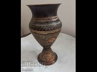 Beautiful copper vase