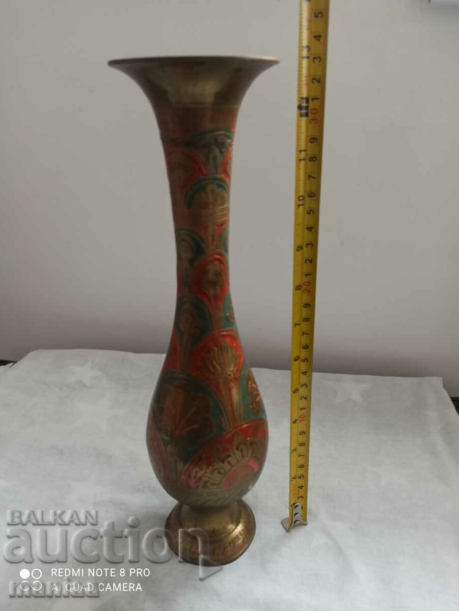 Beautiful antique bronze vase
