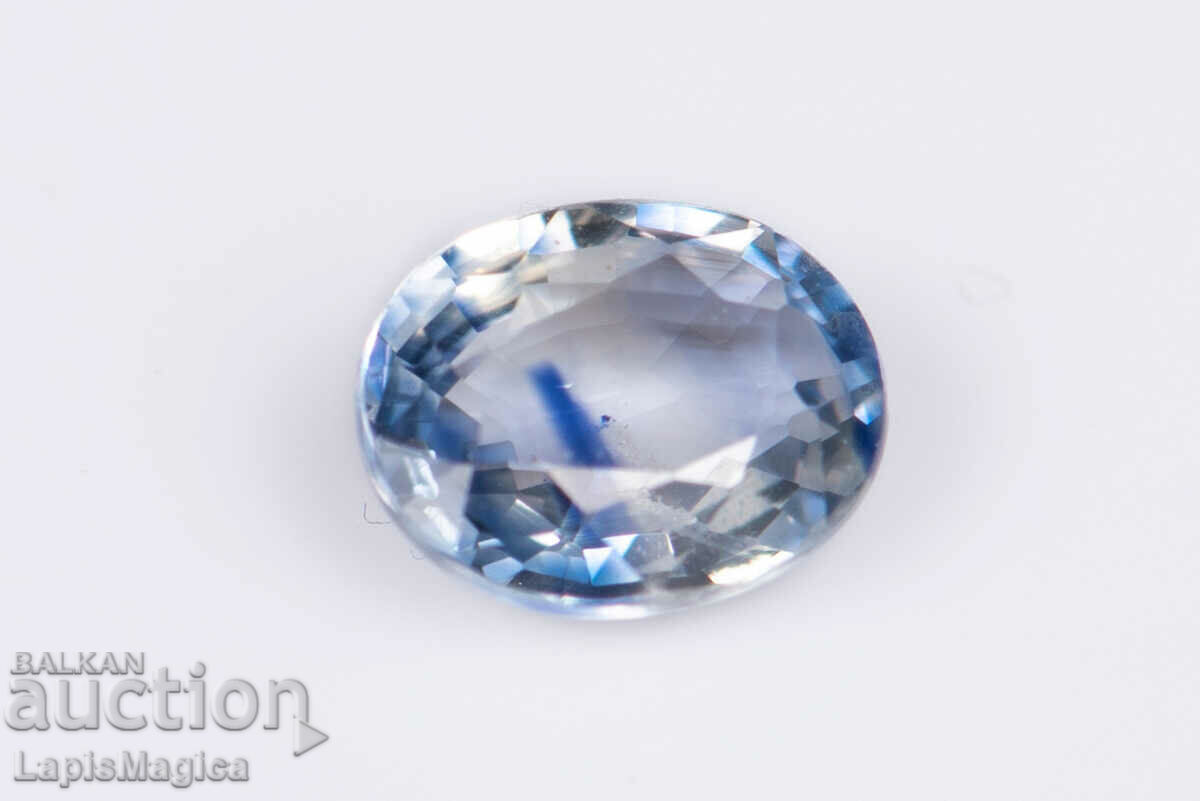 Blue sapphire 0.68ct only heated oval cut