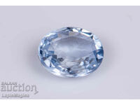 Blue sapphire 0.61ct only heated oval cut