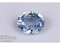 Blue sapphire 0.73ct only heated oval cut