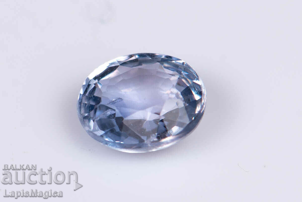 Blue sapphire 0.64ct only heated oval cut