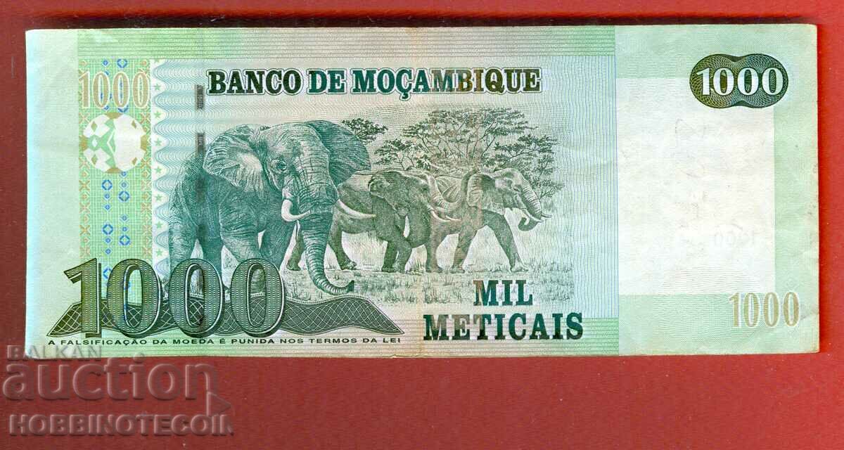 MOZAMBIC MOZAMBIC 1000 1 000 emisiune 2011 cu preț € 24.49 | 47.90 BGN