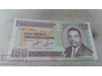 Бурунди 100 франка 2010