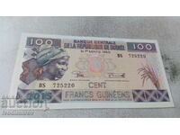 Guinea 100 cents 1960