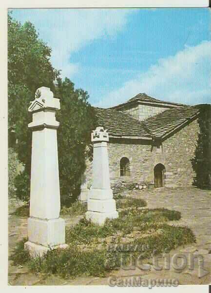 Картичка  България  Батак Историческата църква 3*