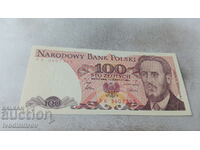 Poland 100 zloty 1986