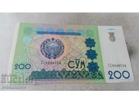 Uzbekistan 200 sum 1997