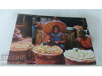Пощенска картичка Ghana Market Scene