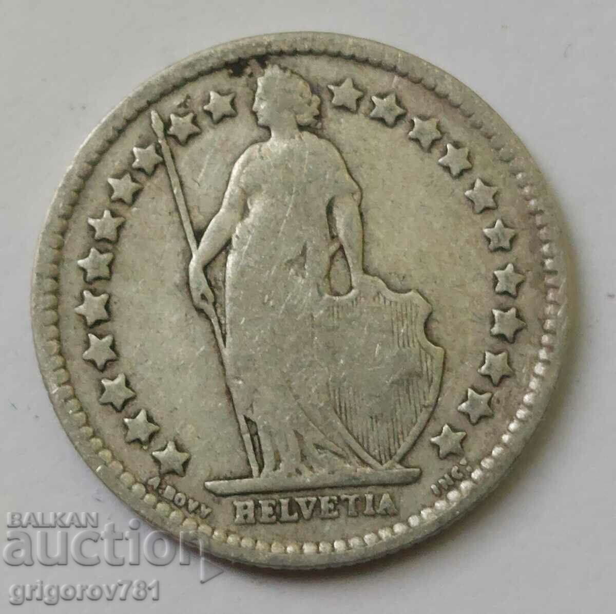 1/2 φράγκο ασήμι Ελβετία 1898 Β - ασημένιο νόμισμα με τιμή € 5.11 | 9.99 BGN 1/2 φράγκο ασήμι Ελβετία 1898 Β - ασημένιο νόμισμα με τιμή € 5.11 | 9.99 BGN