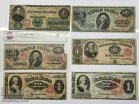 Всички банкноти от 1 долар
