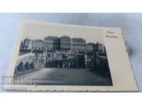 Postcard Wien Belvedere