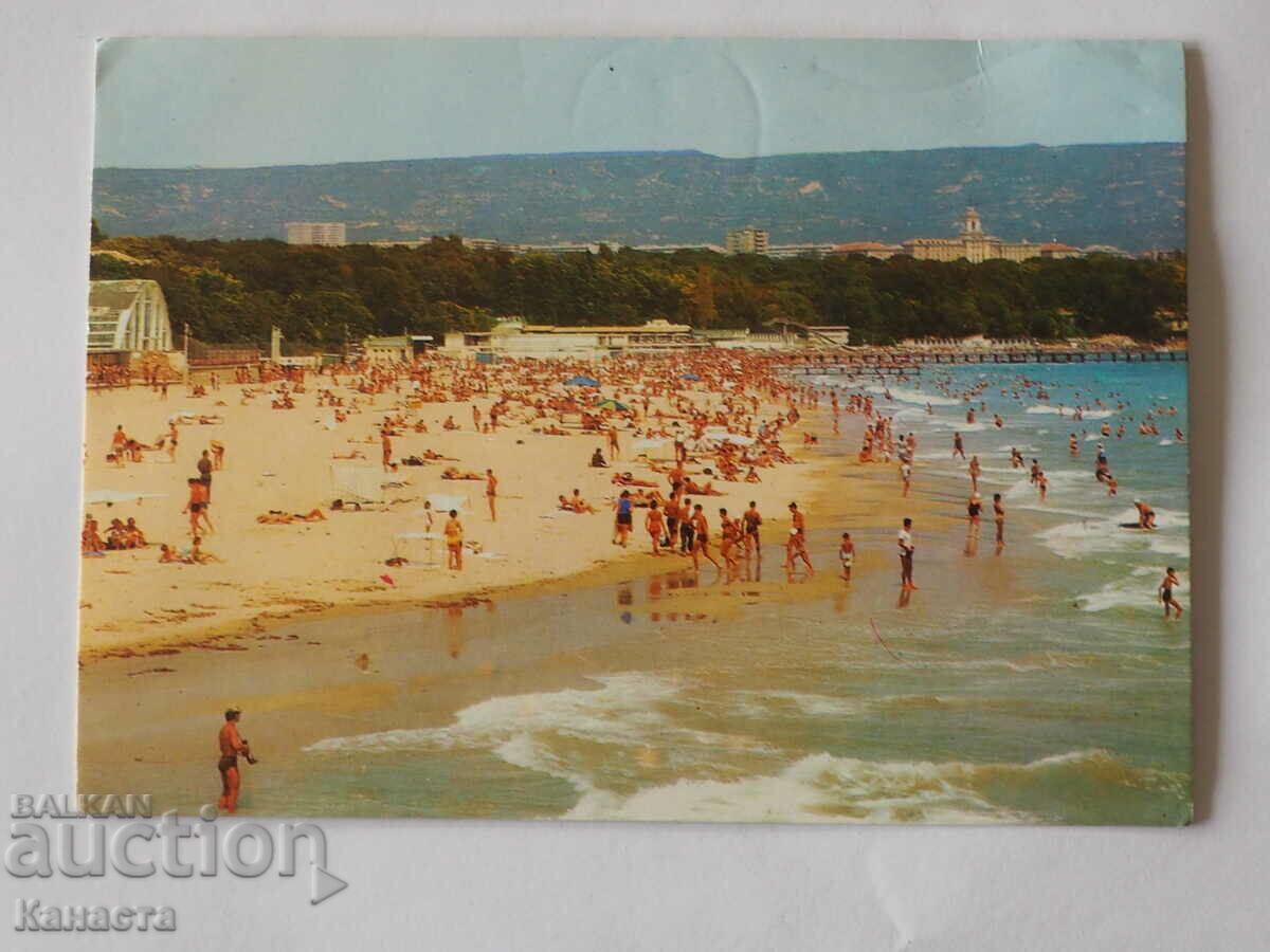 Варна южният плаж 1980    К 375