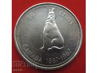 50 σεντς 1967 Καναδάς