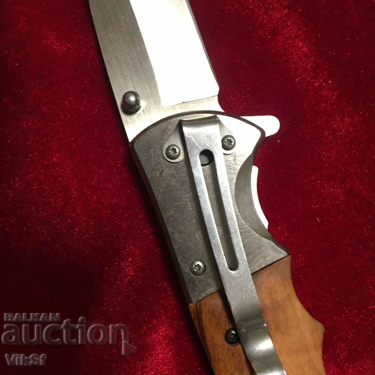 Auction BOKER semi-automatic knife 90x205mm Auction BOKER semi-automatic knife 90x205mm