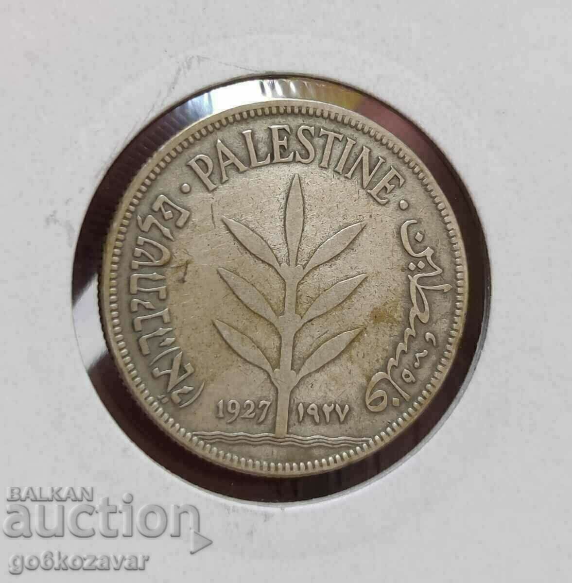 Palestine 100 miles 1927 Silver Rare! with price 59.00 BGN | € 30.17 Palestine 100 miles 1927 Silver Rare! with price 59.00 BGN | € 30.17
