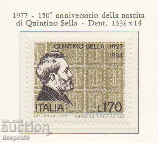 1977. Italia. 150 de ani de la nașterea lui Sela.