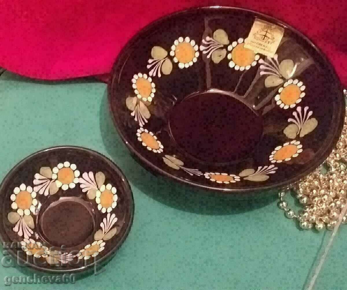 Boluri vintage MAJOLIKA ceramica Ungaria cu preț € 12.00 | 23.47 BGN
