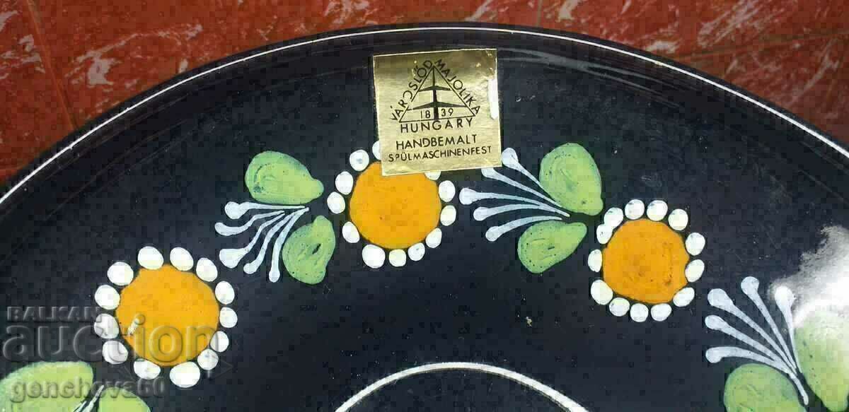 Boluri vintage MAJOLIKA ceramica Ungaria - 5