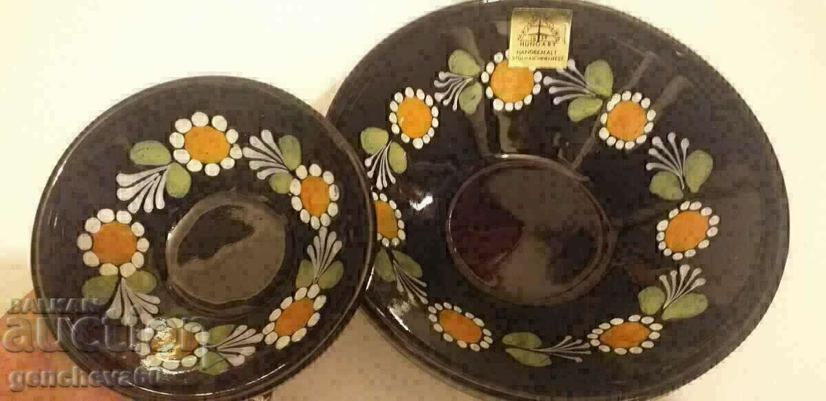 Vintage bowls MAJOLIKA ceramics Hungary - 6 Vintage bowls MAJOLIKA ceramics Hungary - 6