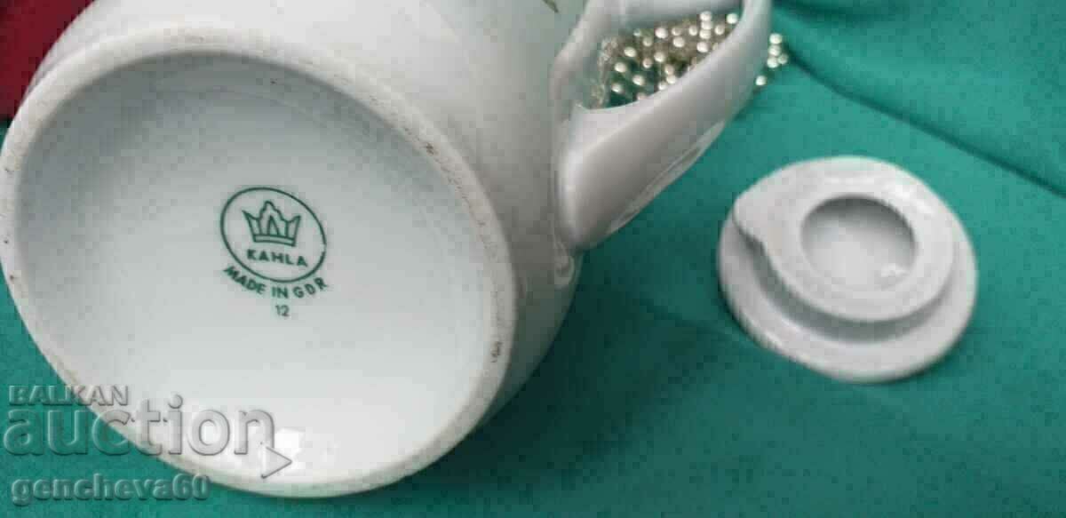 A beautiful KAHLA/GDR porcelain jug - 7