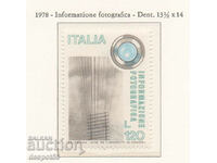 1978. Italia. Informații fotografice.