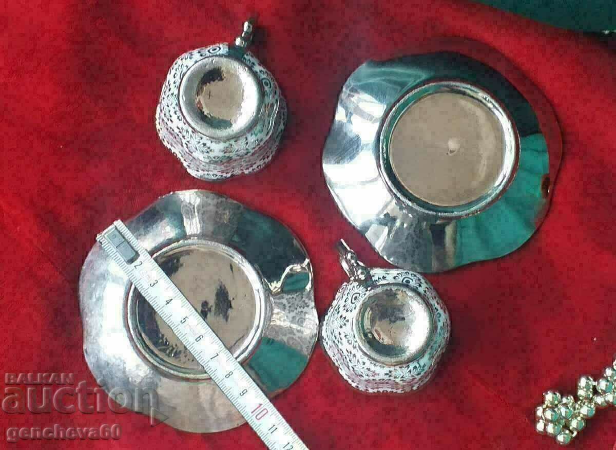 Coffee/silverware set with price 12.00 BGN | € 6.14