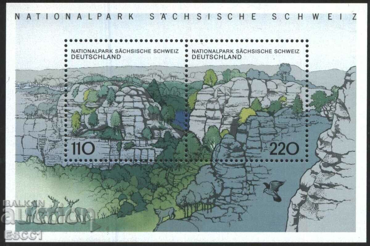 Pure Block National Park Saxon Switzerland 1998 Germany