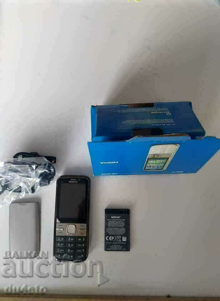 Mobile phone nokia Nokia C5-00 gray 5MP, GPS, symbian, ram with price 135.00 BGN | € 69.02 Mobile phone nokia Nokia C5-00 gray 5MP, GPS, symbian, ram with price 135.00 BGN | € 69.02