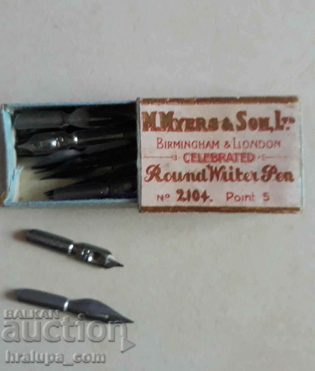 Delivery of Lot of vintage boxed Round Writer Pen M. Myers&Son Delivery of Lot of vintage boxed Round Writer Pen M. Myers&Son