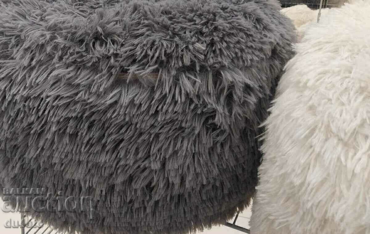 Puf gonflabil pentru scaun 38x20cm până la 100 kg. Alb gri cu preț 25.00 BGN | € 12.78