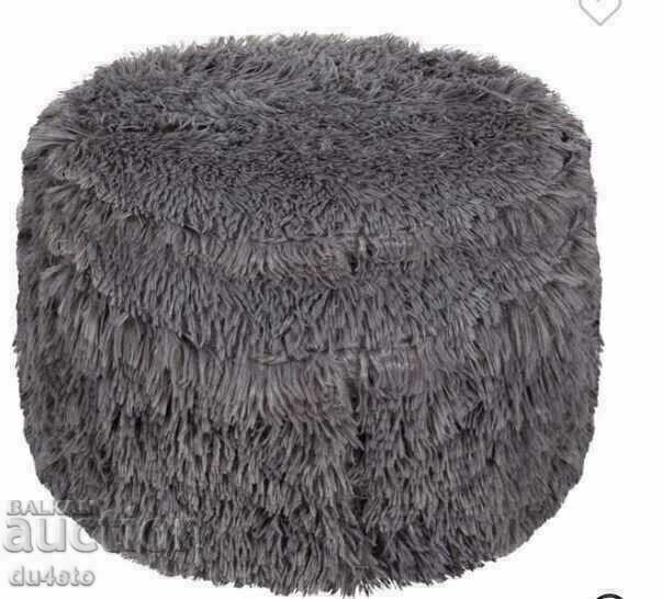 Puf gonflabil pentru scaun 38x20cm până la 100 kg. Alb gri - 5