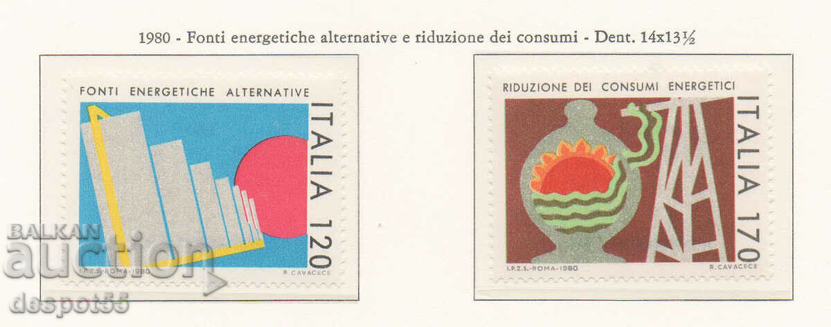 1980. Италия. Съхранение на енергия.