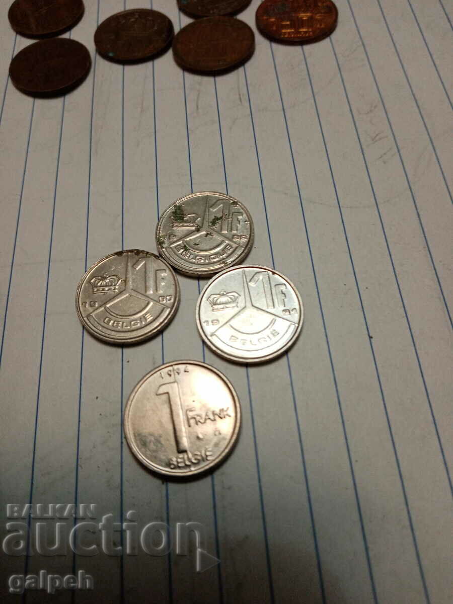 Auction BELGIUM MIXED LOT OF COINS - 10 pcs. - BGN 3 Auction BELGIUM MIXED LOT OF COINS - 10 pcs. - BGN 3