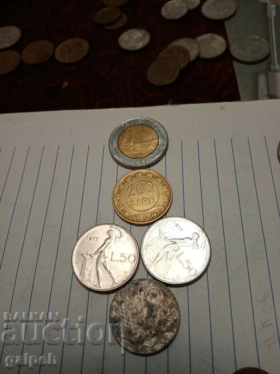COINS MIXED LOT - 20 pcs. - BGN 5 with price 5.00 BGN | € 2.56 COINS MIXED LOT - 20 pcs. - BGN 5 with price 5.00 BGN | € 2.56