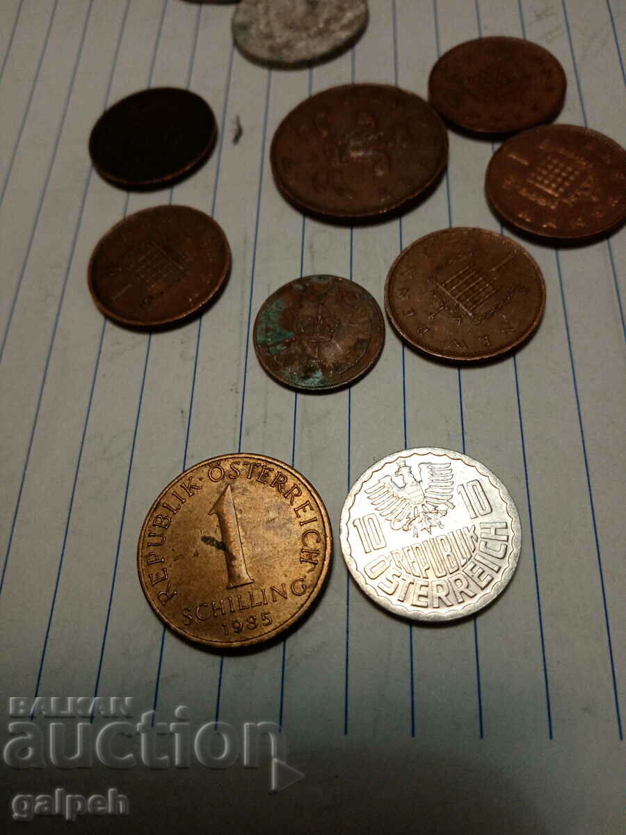 Delivery of COINS MIXED LOT - 20 pcs. - BGN 5 Delivery of COINS MIXED LOT - 20 pcs. - BGN 5